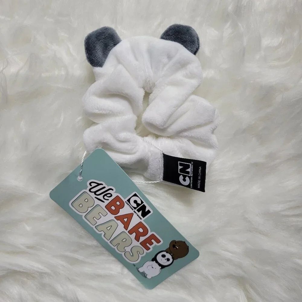 Cartoon Network We Bare Bears Panda Scrunchie